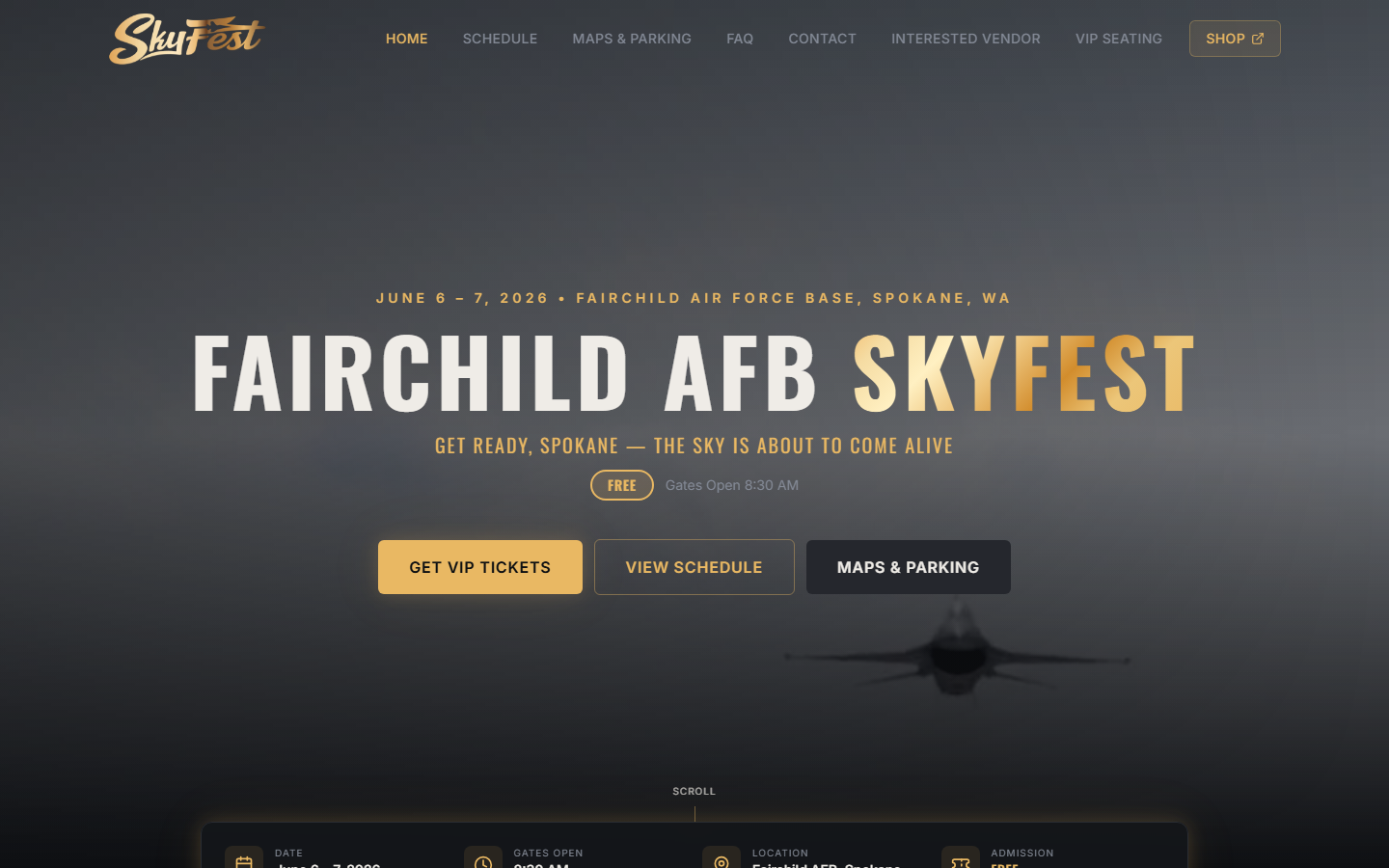 Fairchild AFB Skyfest 2026