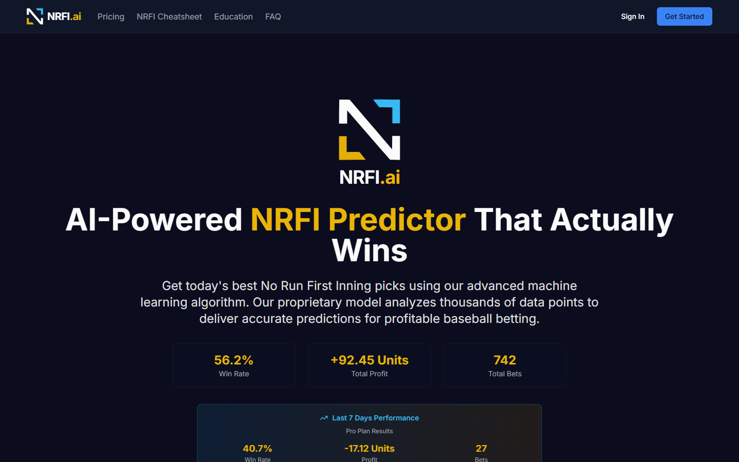 NRFI.ai